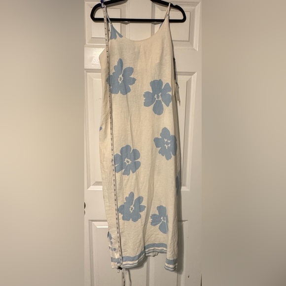 NWT The Academy Brand Bronson Slip Maxi Dress linen blend  size Small - Picture 7 of 13